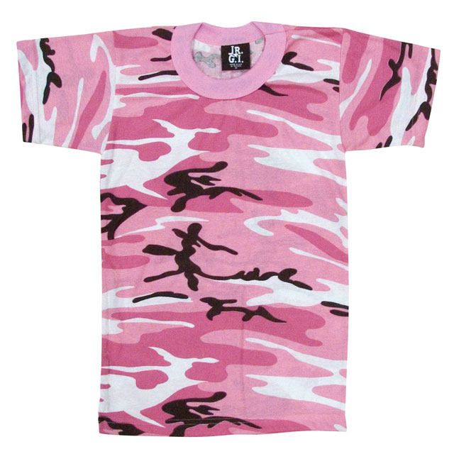 Rothco - Kids Camo T-Shirts - Pink Camo
