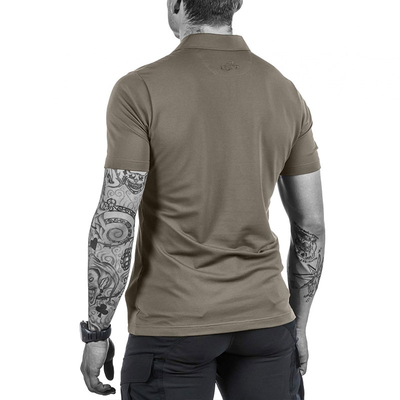 UF PRO - Urban Polo Shirt - Brown Grey