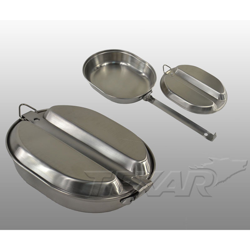 52-MESS-AC.jpg TEXAR - Stainless steel mess kit US