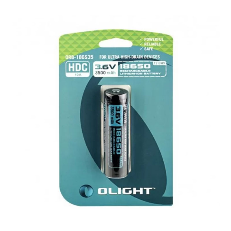 Аккумулятор Li-ion Olight HDC ORB-186S35 18650 3.7 В 3500 mAh
