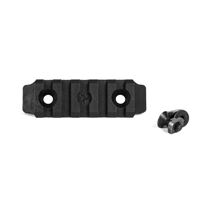 Армакон - Планка пикатинни M-Lok 5 слотов, стеклонаполненный полиамид чёрный