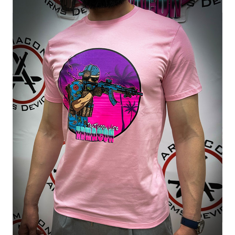 Футболка ARMACON Майами - Розовый