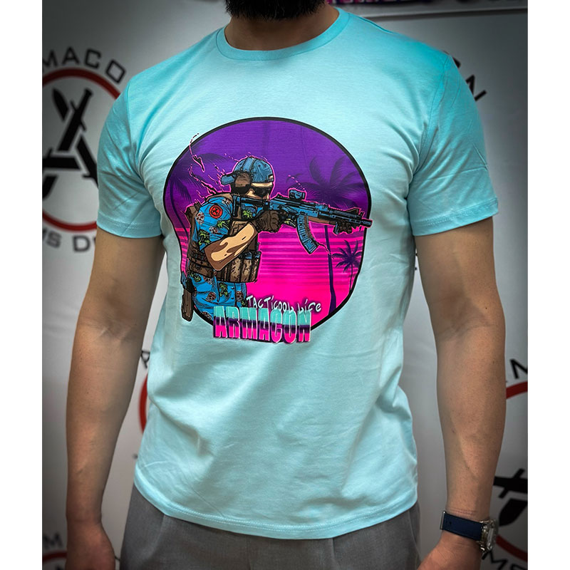 Футболка ARMACON Майами - Небо