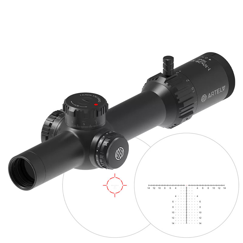 Оптический прицел Artelv CRS (b) 1-10x28 FFP 34мм - Black