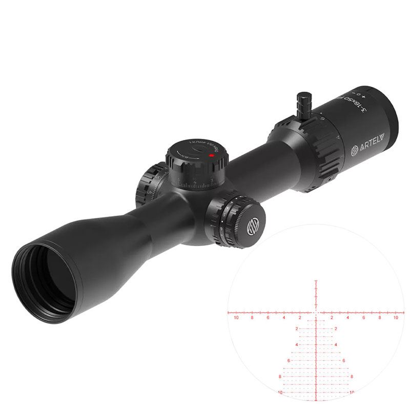 Оптический прицел Artelv LRS 3-18x50 FFP 34мм - Black