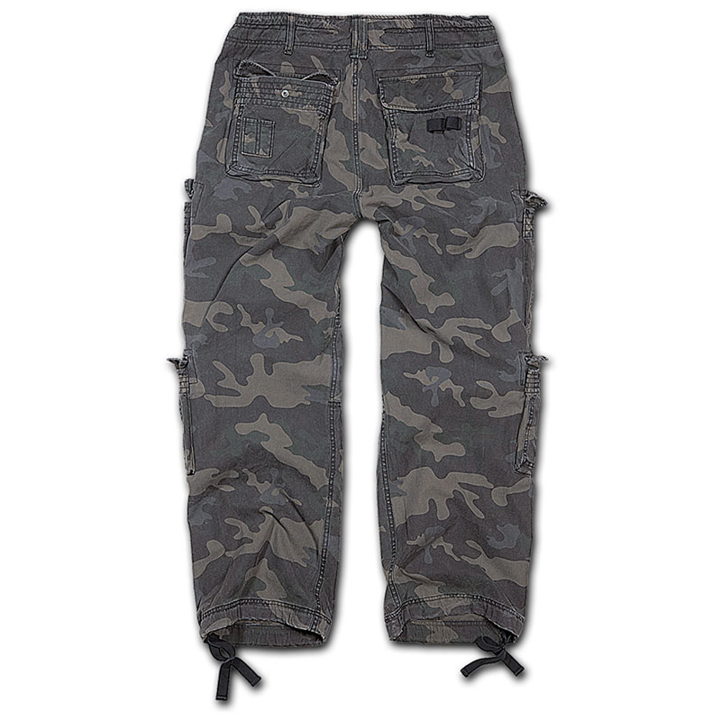 Brandit - Pure Vintage Trouser - Dark Camo