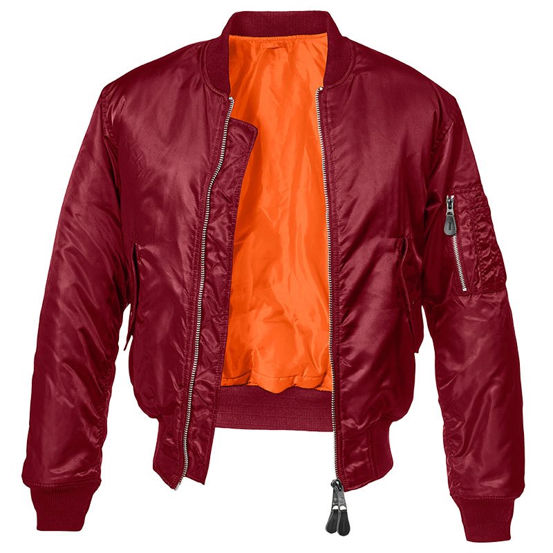 Brandit - MA1 Jacket - Burgundy Brandit - MA1 Jacket - Burgundy