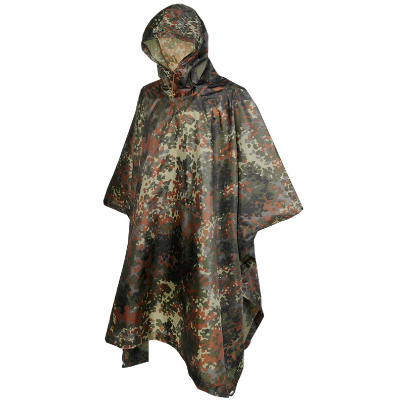 Brandit - Ripstop Poncho - Flecktarn Brandit - Ripstop Poncho - Flecktarn
