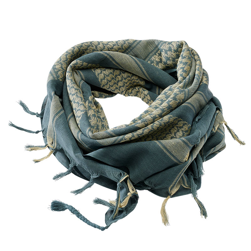 Brandit - Shemag Scarf - Petrol-Khaki Brandit - Shemag Scarf - Petrol-Khaki