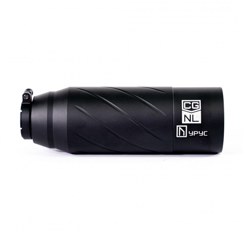 Custom Guns - ДТК закрытого типа urus (6 камер) для АК, 24*1,5, калибр 223/5.45 (авто) - Чёрный