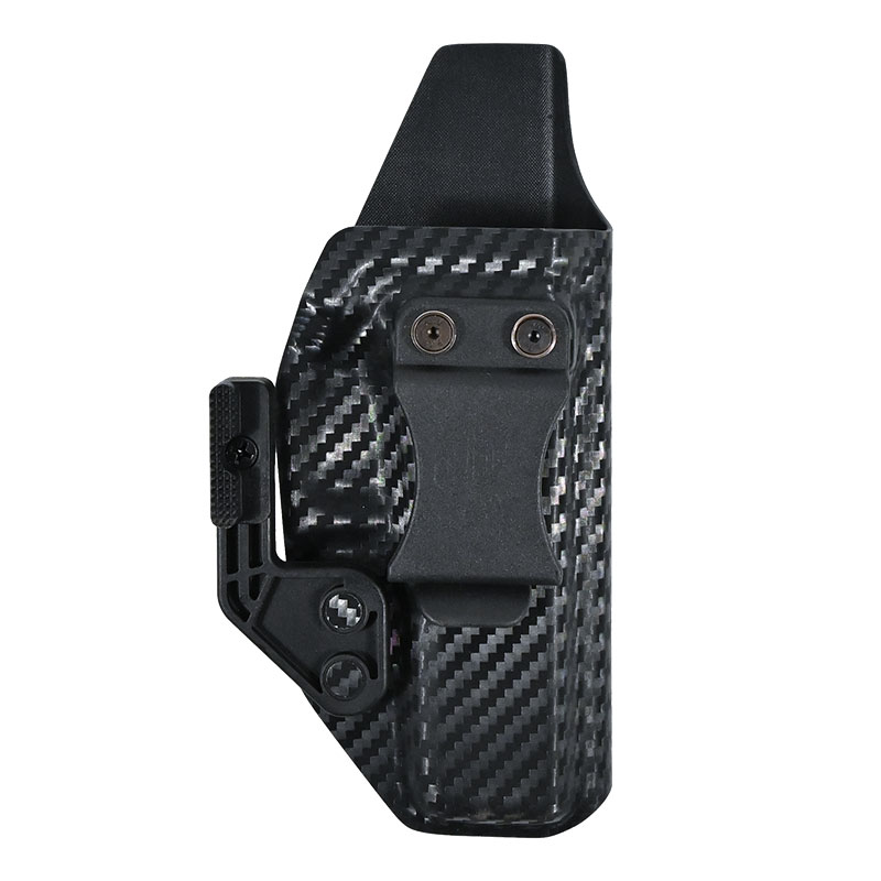 DP Kydex Holster TCG - Кобура из Кайдекса для Glock 17 + текстура CARBON - Carbon Black