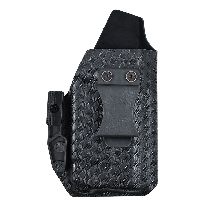 Кобура Grand Power T12 с размещением фонаря Baldr S + внутренний мягкий слой + текстура BASKET с дополнительным упором