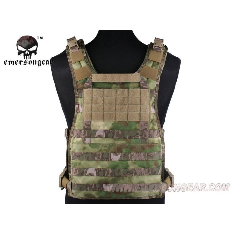 Emerson - MOLLE RRV Vest Back Panel - A-tacs FG Emerson - MOLLE RRV Vest Back Panel - A-tacs FG