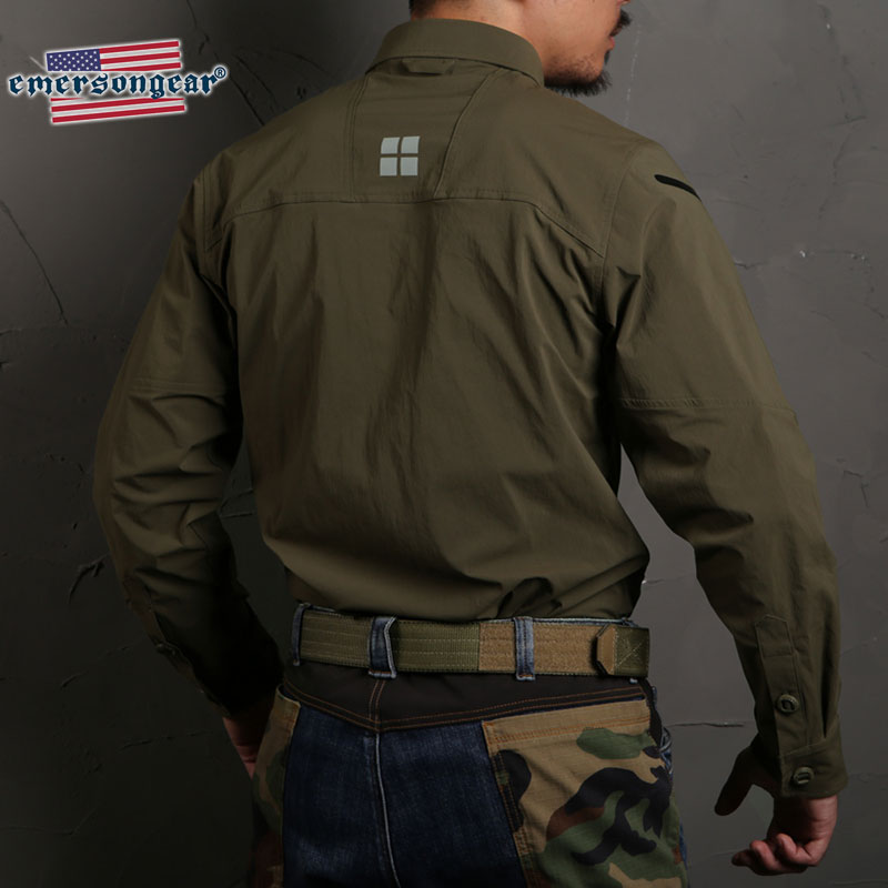 Emerson - Blue Lable Triple Tech Tac-Shirt - Ranger Green