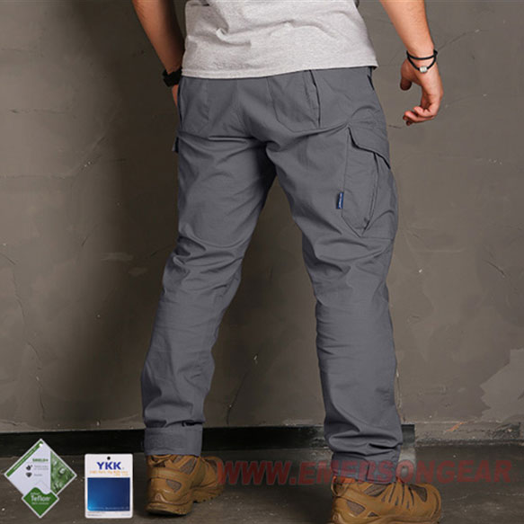 Emerson - Blue Label Ergonomic Fit Long - Wolf Grey