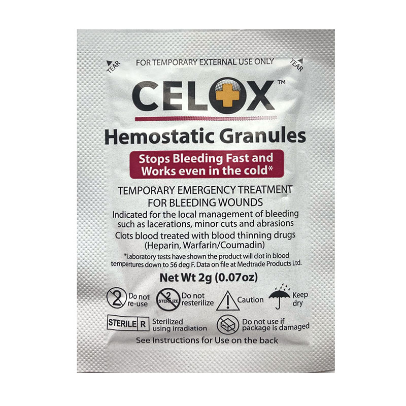 Celox Celox Hemostatic Granules / Кровоостанавливающий порошок 2г