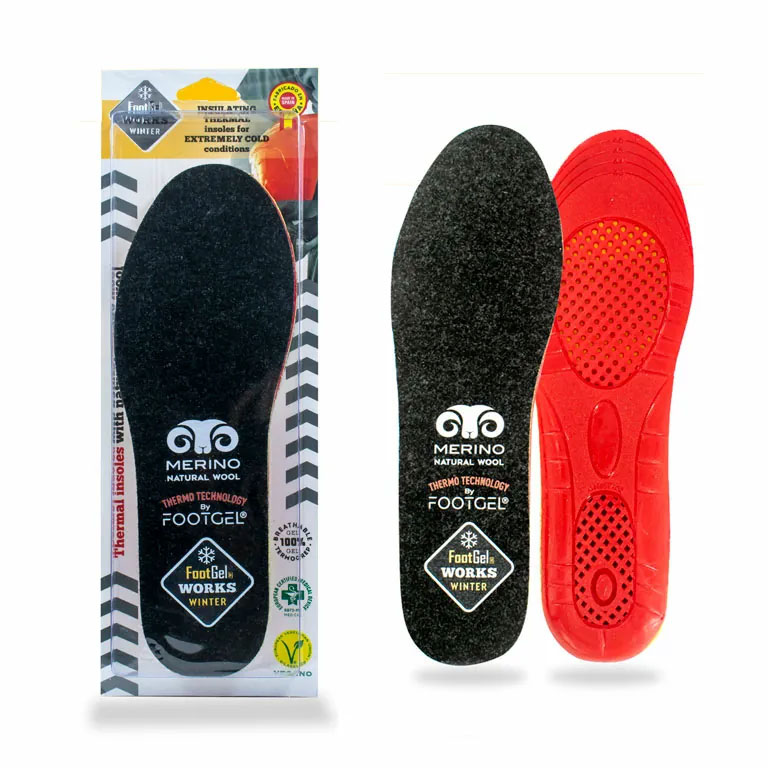 Footgel Works Winter High Thermal Insulaing Insoles