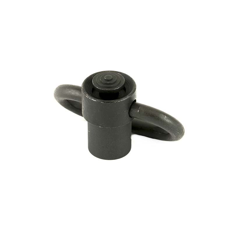 GG&G - TAC-14 QD Rear Sling Attachment With Heavy Duty QD Rectangular Sling Swivel For Web Slings  - Black