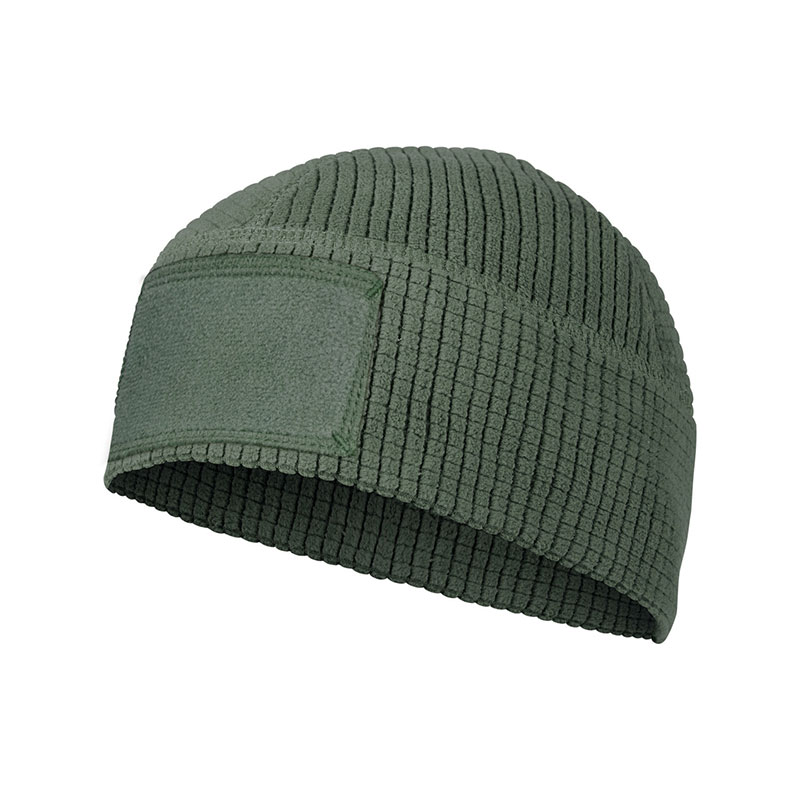 Helikon-Tex - RANGE Beanie Cap - Grid Fleece - Olive Green Helikon-Tex - RANGE Beanie Cap - Grid Fleece - Olive Green