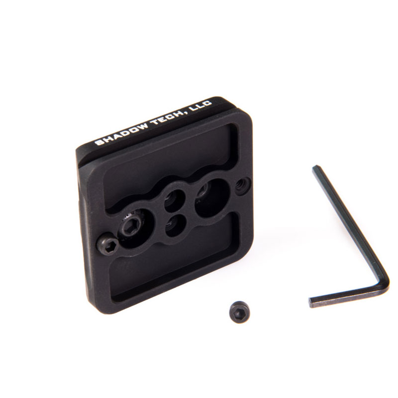 HOG Saddle - MARC M-LOK Plate Multiuse Arca RC2 Connector - Black