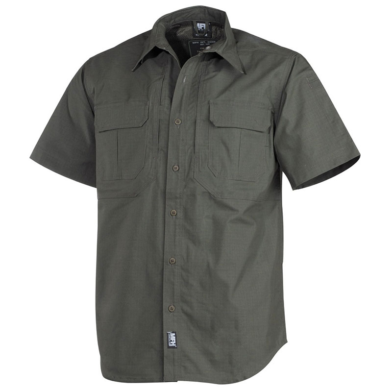 Max Fuchs - Strike Shirt Teflon Rip Stop short sleeves - OD green
