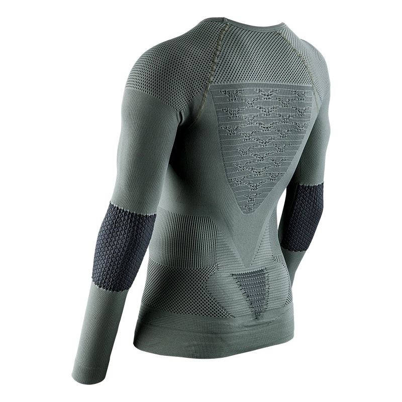X-Bionic - X-PLORER ENERGIZER 4.0 SHIRT LG SL - Olive Green/Anthracite