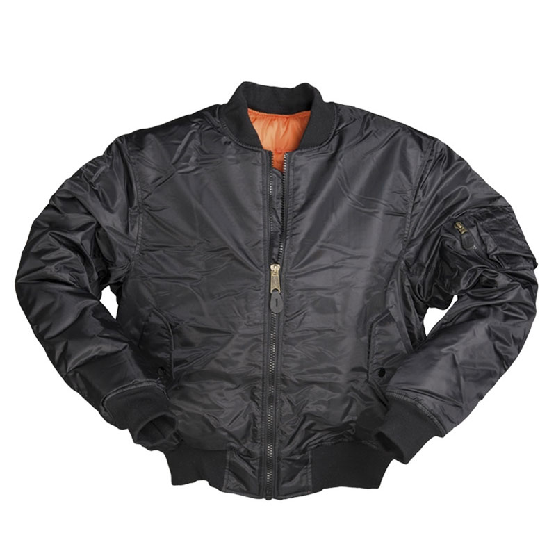 S-10403002.jpg Sturm - US Black Flight Jacket MA1 Style
