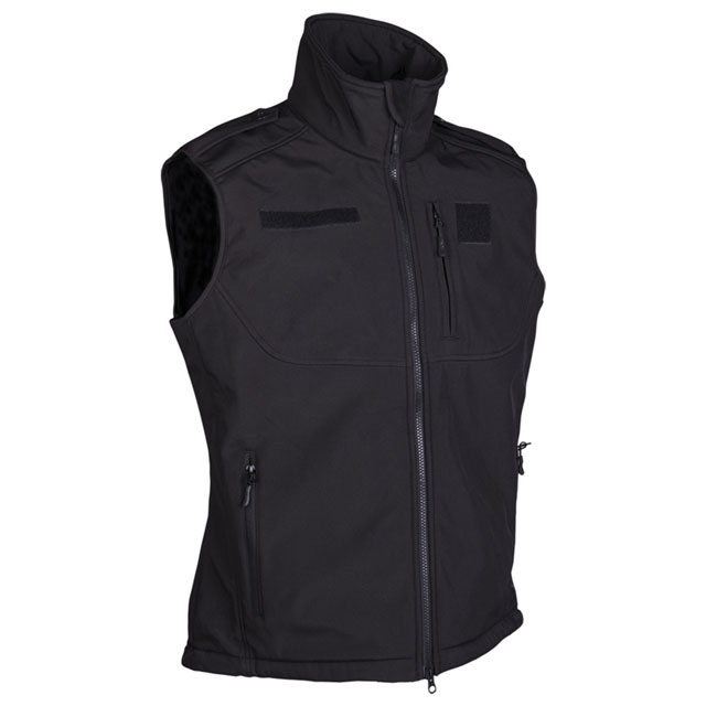 Mil-Tec - Black Softshell Vest