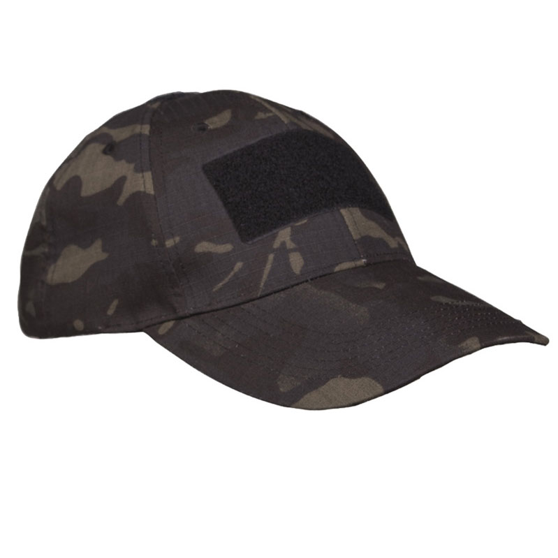Sturm - Camouflage Black Tactical Baseball Cap