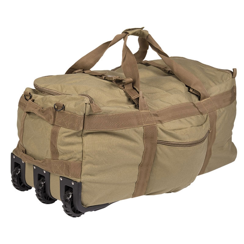 Mil-Tec - Coyote Combat Duffle Bag With Wheel