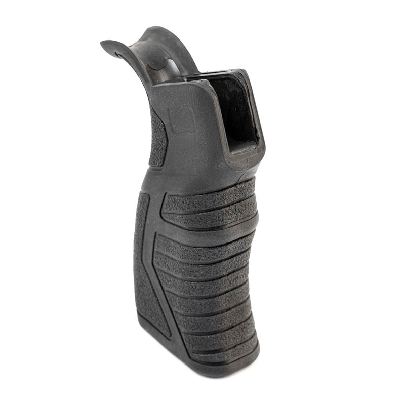 Рукоятка ShotTime 301 для AR-15 прорезиненная бобровый хвост - Чёрный
