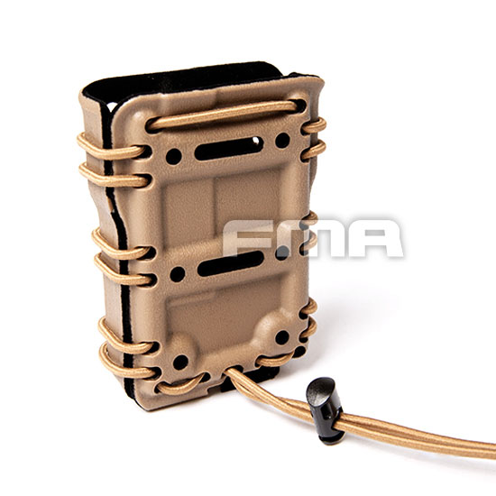 FMA - Scorpion RIFLE MAG CARRIER For 5.56 With Flocking - Dark Earth