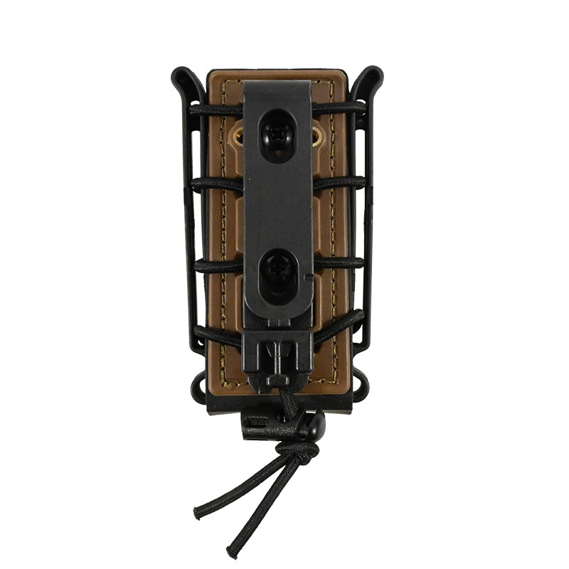 FMA - Soft Shell Scorpion Mag Carrier (For 9mm) - Dark Earth/Black