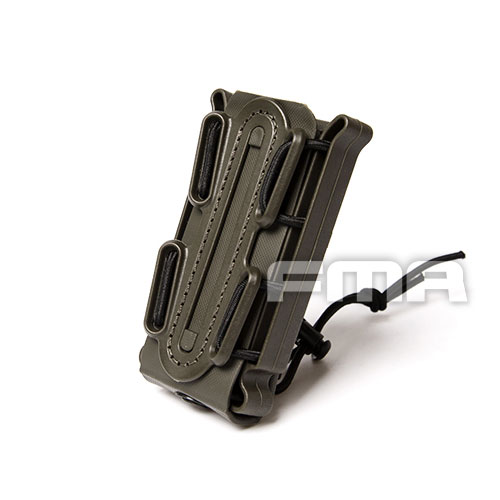 FMA - Soft Shell Scorpion Mag Carrier (For 9mm) - Olive Drab