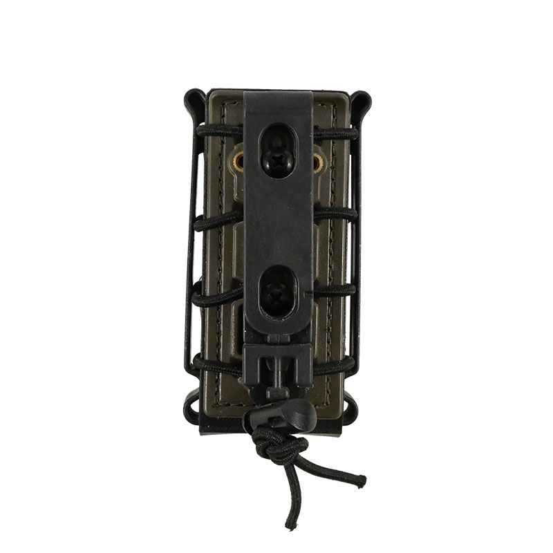 FMA - Soft Shell Scorpion Mag Carrier (For 9mm) - Olive Drab/Black