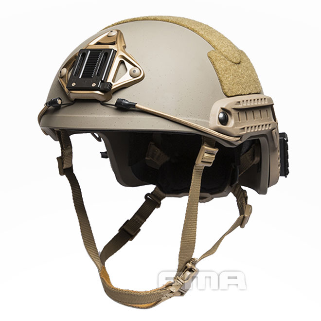 FMA - Ballistic aramid Thick and Heavy version Helmet - Dark Earth
