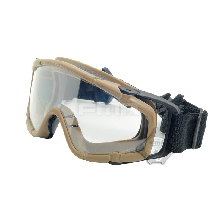 FMA - SI-Ballistic-Goggle For Helmet - Dark Earth FMA - SI-Ballistic-Goggle For Helmet - Dark Earth