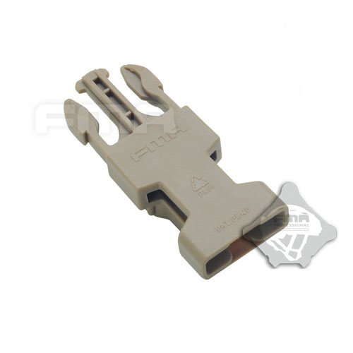 FMA - Mil-Spec Side Release Buckle Strobe Light Red - Dark Earth