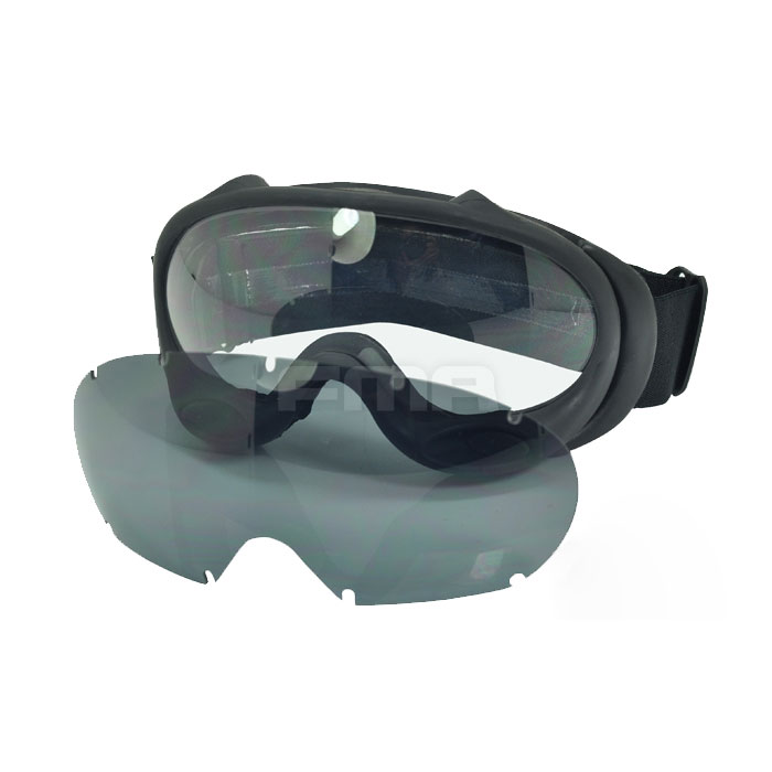 FMA - OK ski goggles black and white lenses - Black FMA - OK ski goggles black and white lenses - Black