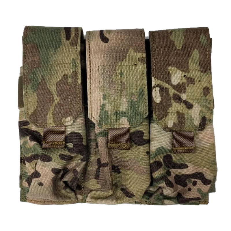 Tactical Component - Triple AK Mag Pouch - Multicam