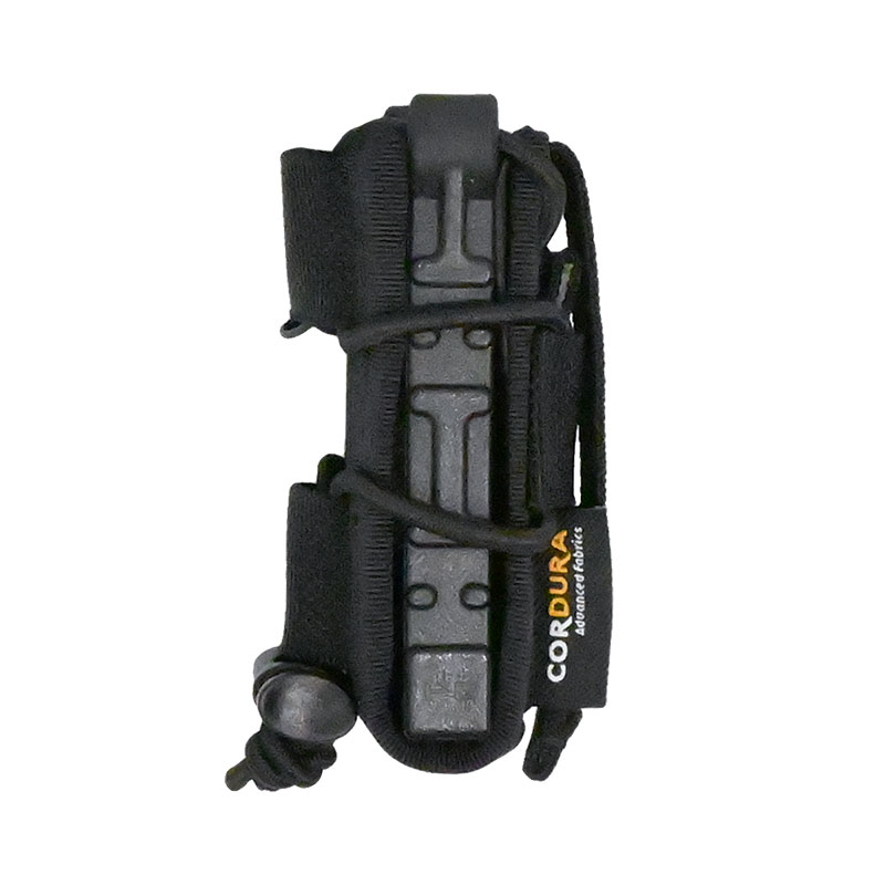 Tactical Component - Pistol Fast Mag Single Pouch with Frame - Black