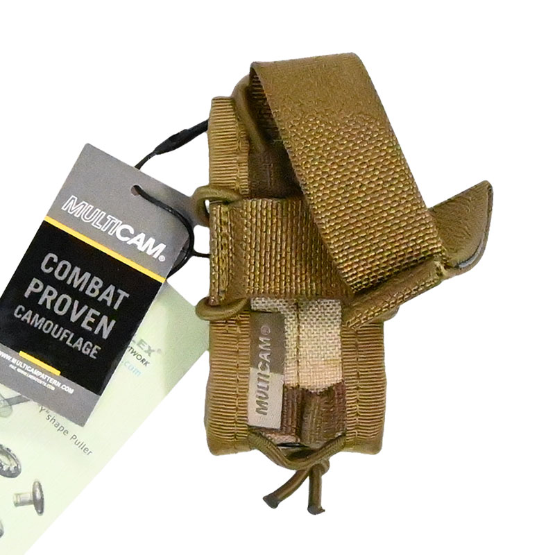 Tactical Component - Pistol Fast Mag Single Pouch with Frame - Multicam