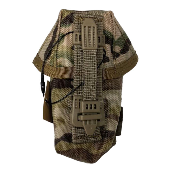 Tactical Component - Single Frag Grenade Pouch Silent - Multicam