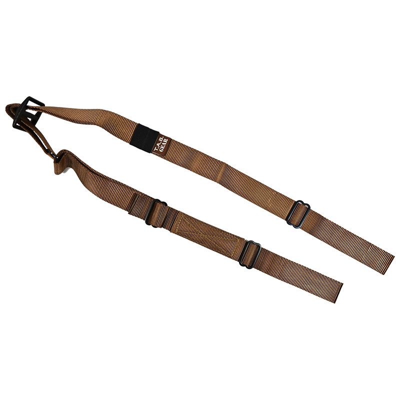 Tab Gear - CAD Rifle Sling Without Buckles-No Swivels - Coyote Brown