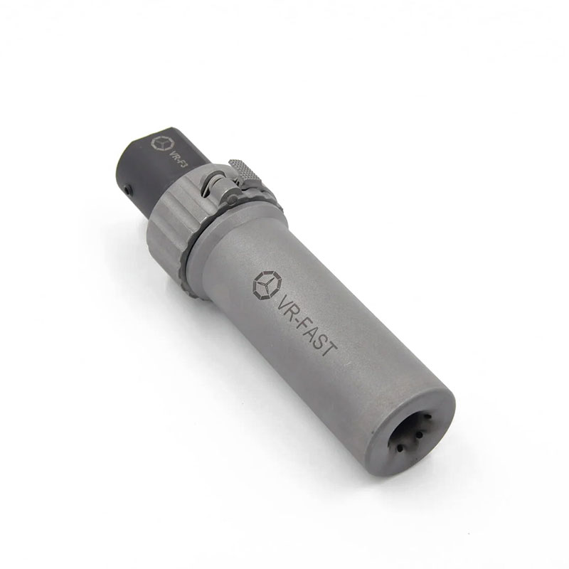 Вектор-7,62 - Модератор звука выстрела VR-FAST+ Щелевик VR-F3 - Серый