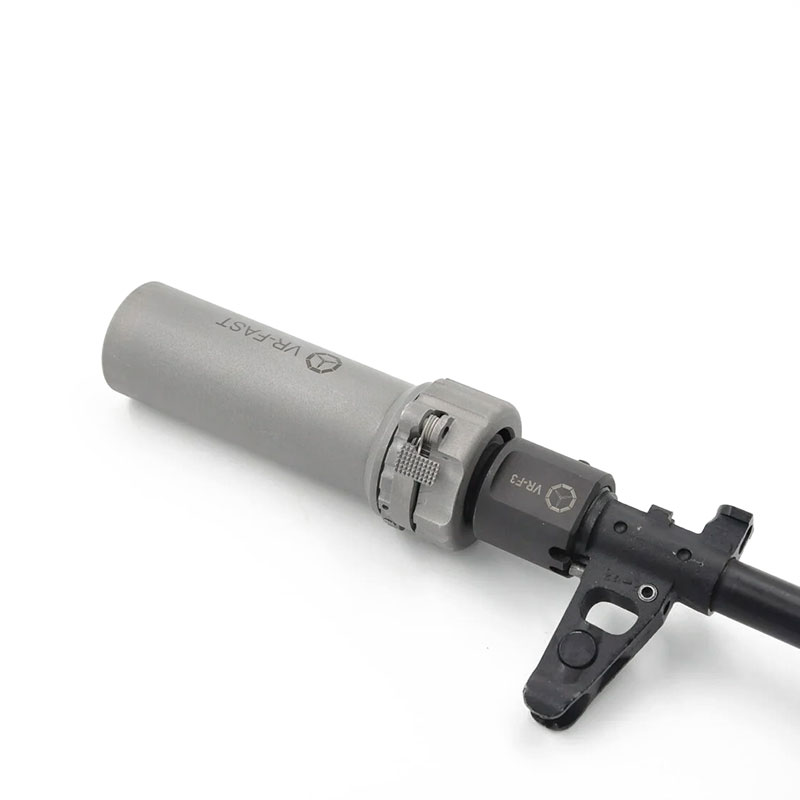 Вектор-7,62 - Модератор звука выстрела VR-FAST+ Щелевик VR-F3 - Серый