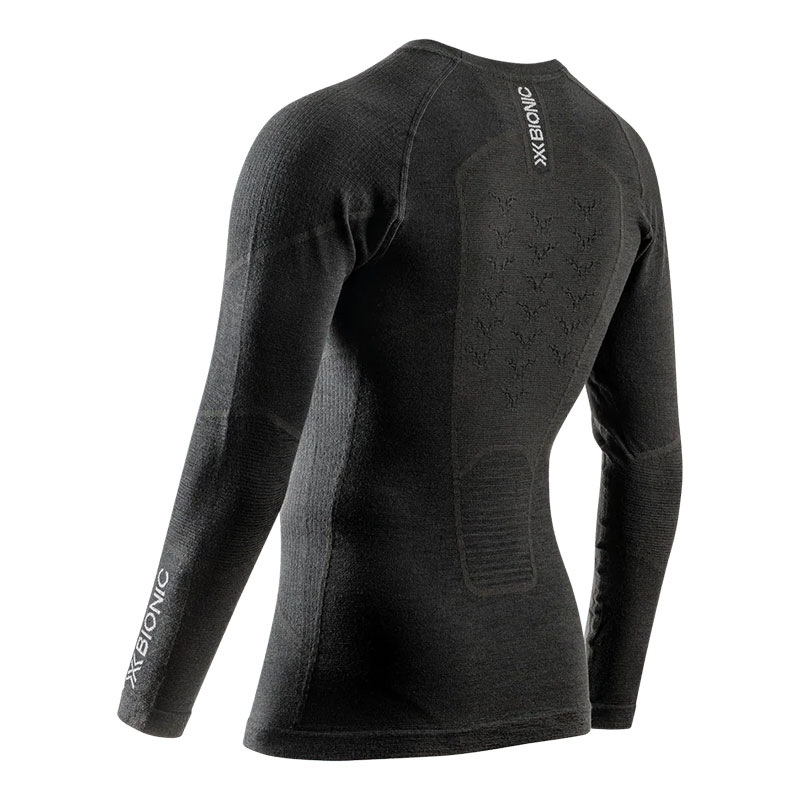 X-Bionic - SYMBIO MERINO SHIRT LS MEN - Opal Black