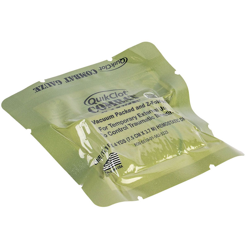 Combat Gauze Z-fold Hemostatic