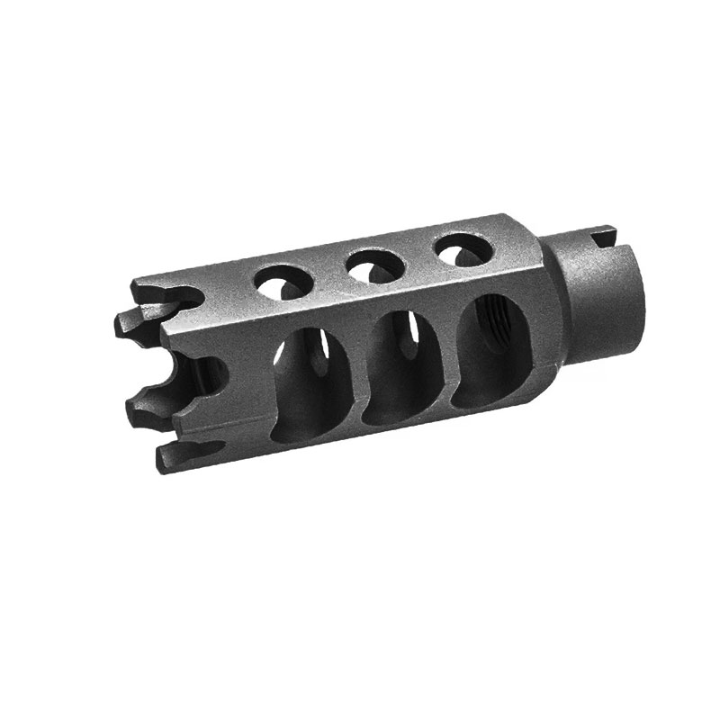 Зенит - Дульный тормоз-компенсатор ДТК-1Л на АКМ, АКМС, РПК 7,62 - Чёрный