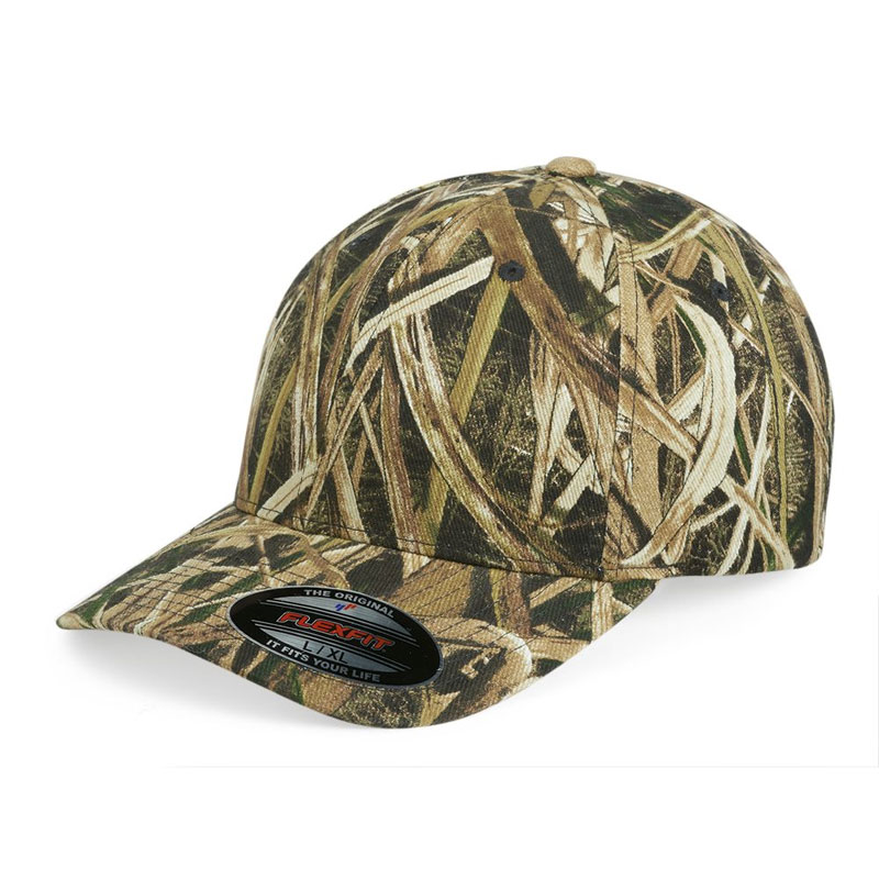 ff-6999-moshgb.jpg Flexfit - Mossy Oak Camouflage Cap - Mossy Oak Shadow Grass Blades